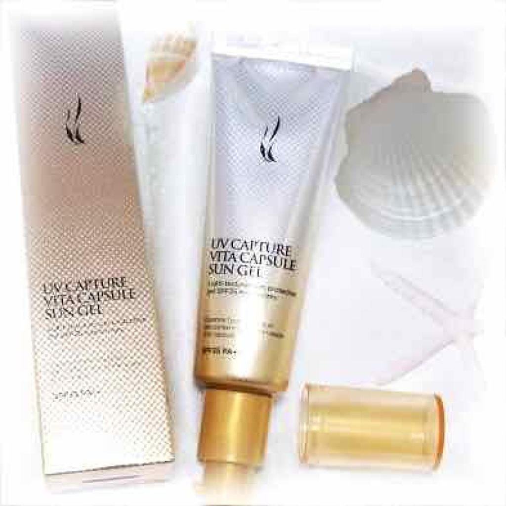 UVキャプチャー ビタカプセル サンジェル/AHC/化粧下地を使ったクチコミ（1枚目）