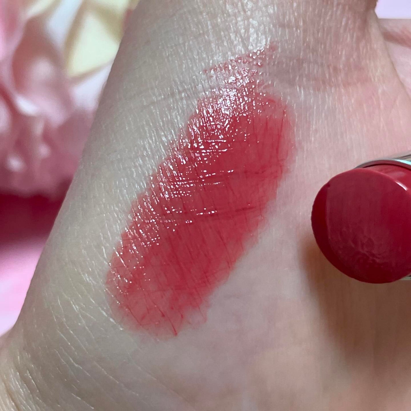 ノーウェアリップスティック バーミンググロー/espoir/口紅を使ったクチコミ(5枚目)