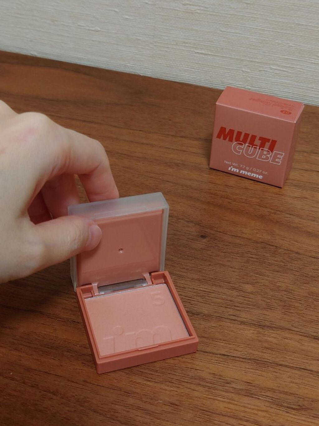 マルチキューブ/i’m meme/アイシャドウパレットを使ったクチコミ(4枚目)