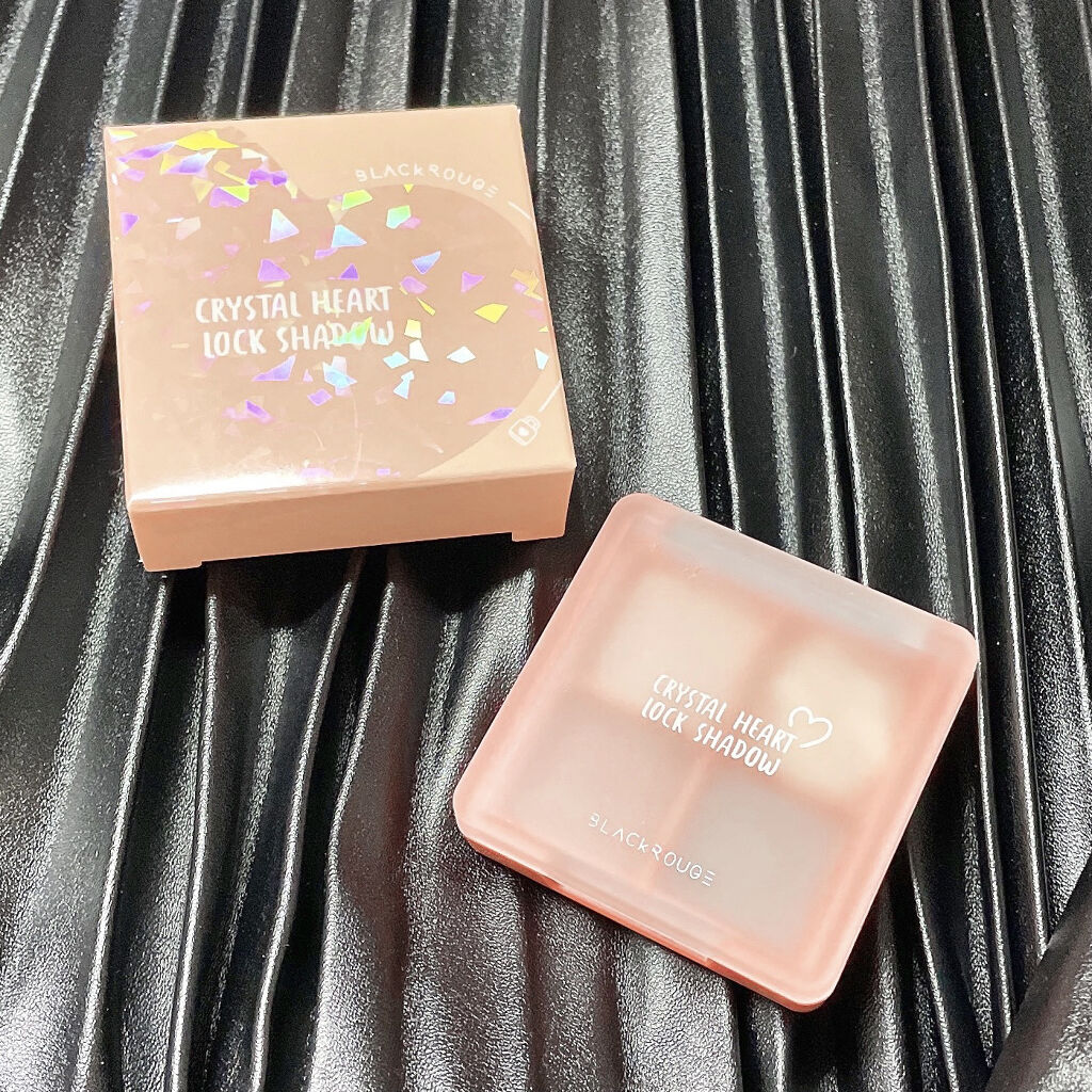 クリスタルハートロックシャドウ/BLACK ROUGE/アイシャドウパレットを使ったクチコミ（2枚目）