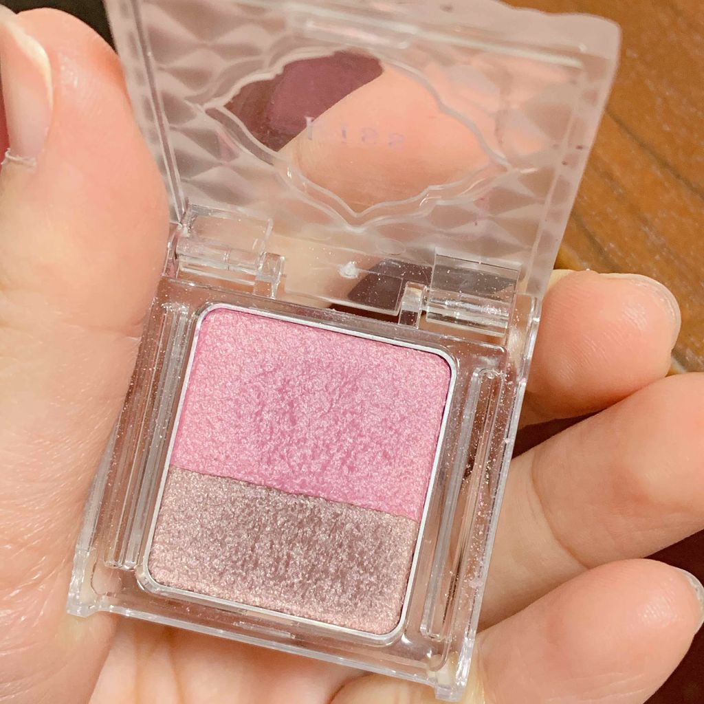 デュアルアイズB/KiSS/アイシャドウパレットを使ったクチコミ（2枚目）