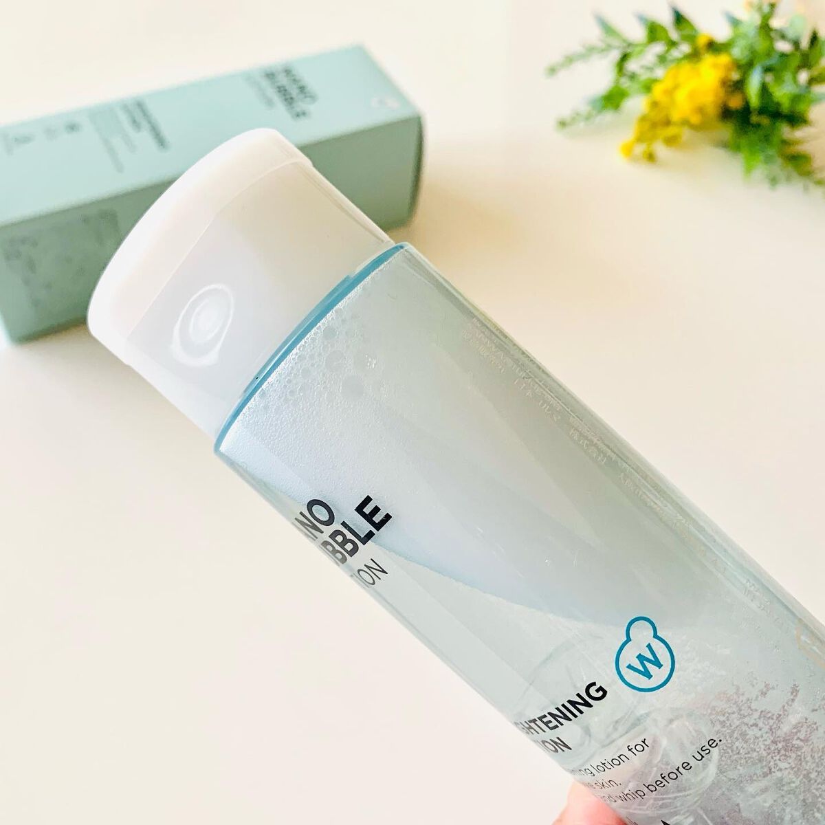 薬用W・ナノバブルホワイトローション/ホワイピュア/化粧水を使ったクチコミ(5枚目)