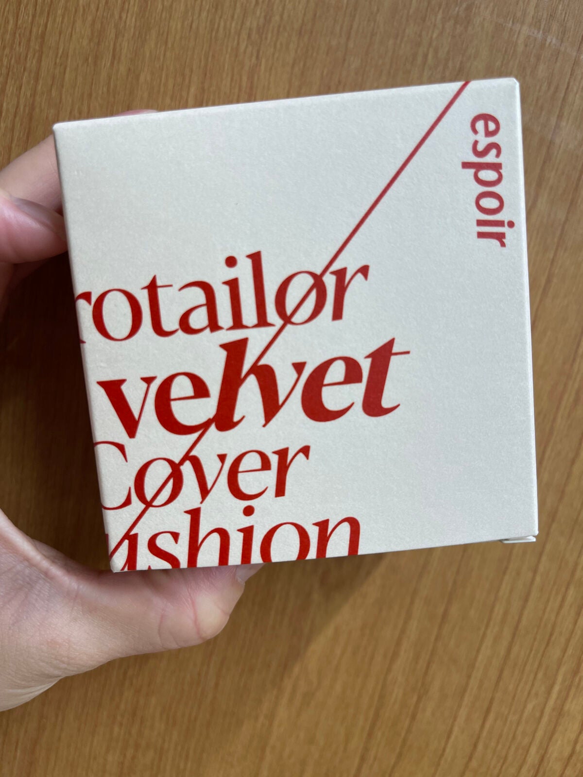 プロテーラービーベルベットカバークッション/espoir/クッションファンデーションを使ったクチコミ(1枚目)