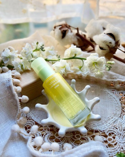 グリーンタンジェリン ビタC ダークスポットケアセラム/goodal/美容液を使ったクチコミ(6枚目)