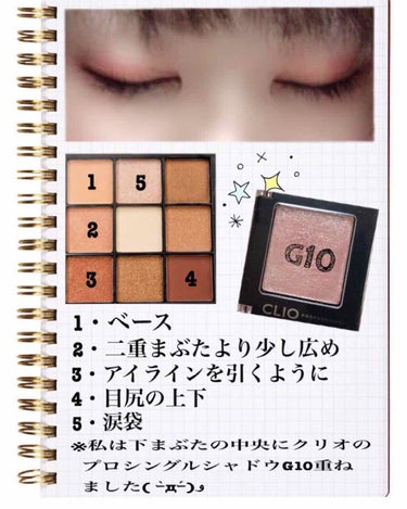 UR GLAM　BLOOMING EYE COLOR PALETTE/U R GLAM/アイシャドウパレットを使ったクチコミ（3枚目）