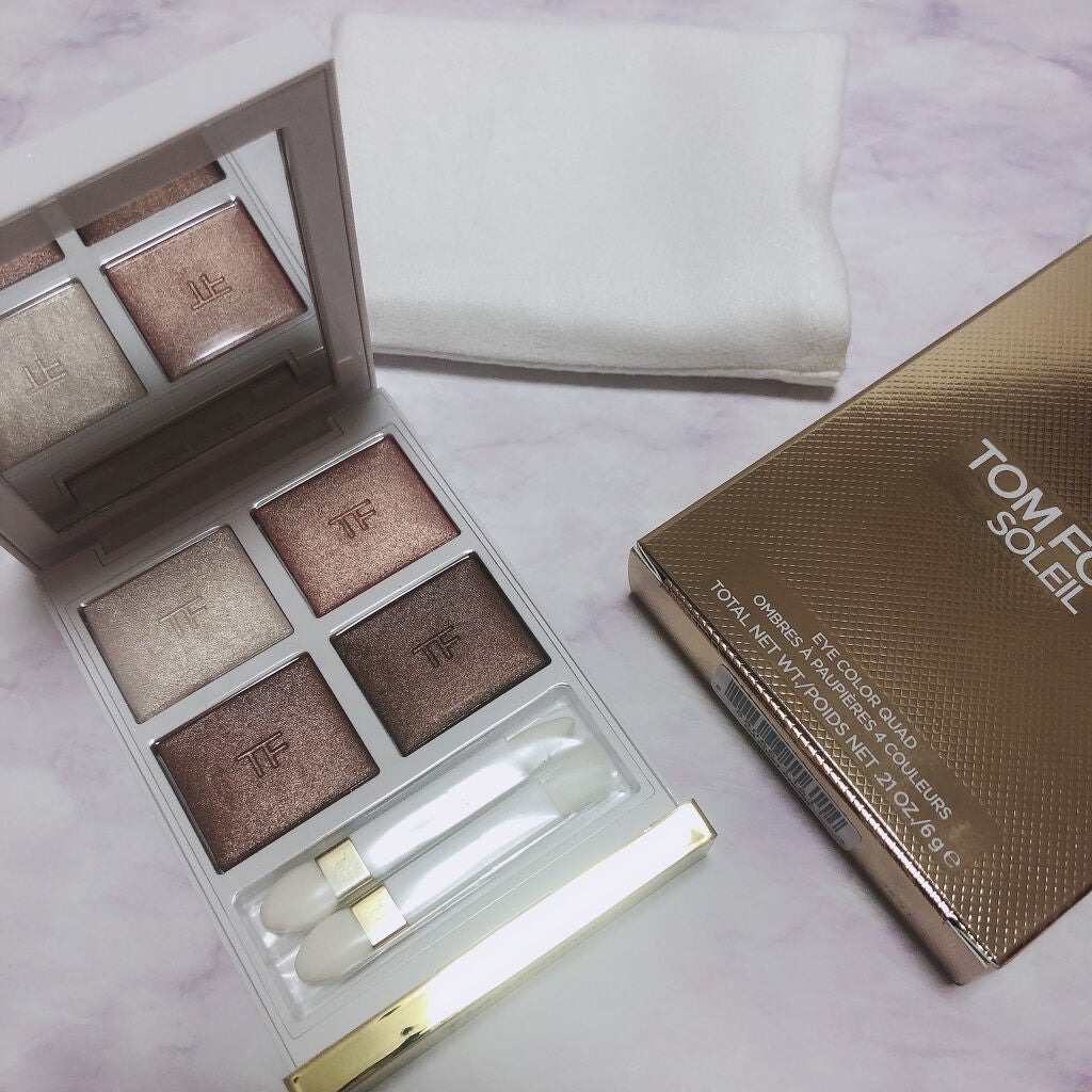 ソレイユ アイ カラー クォード/TOM FORD BEAUTY/アイシャドウパレットを使ったクチコミ(9枚目)