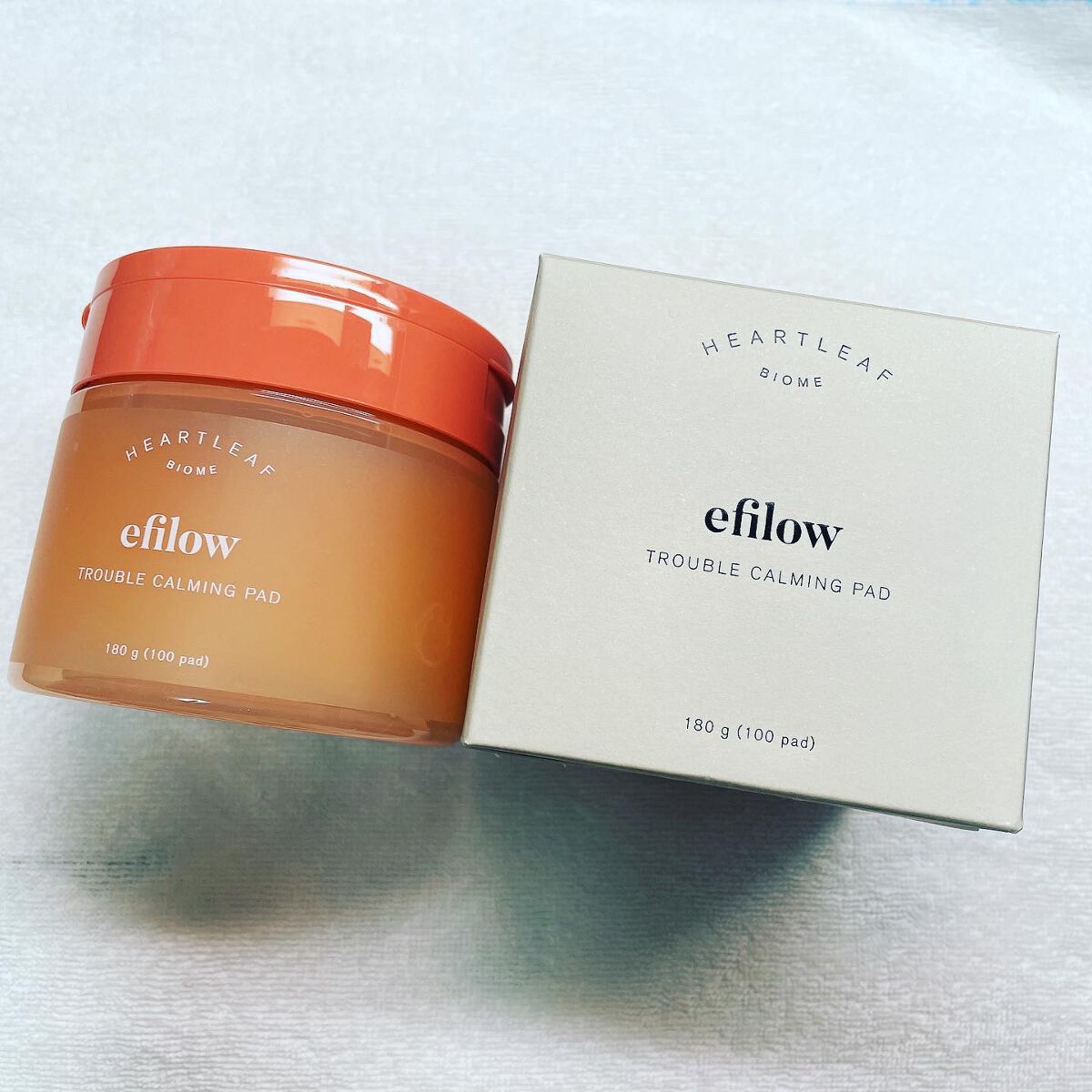 ドクダミバイオームトラブルカーミングパッド/efilow/トナーパッドを使ったクチコミ（1枚目）