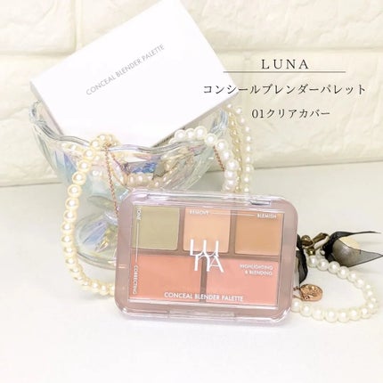 コンシールブレンダーパレット/LUNA/パレットコンシーラーを使ったクチコミ(2枚目)
