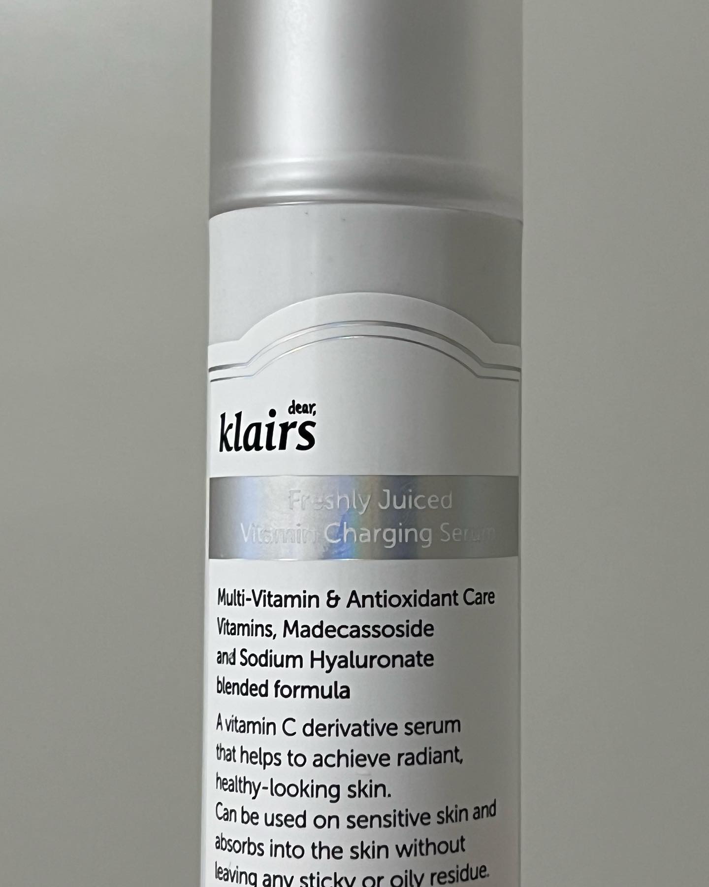 フレッシュリージュースドビタミンドロップ(35ml)/Klairs/美容液を使ったクチコミ（1枚目）