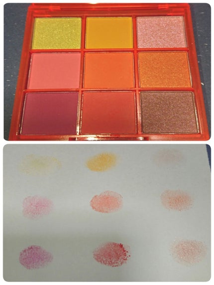 UR GLAM BLOOMING EYE COLOR PALETTE/U R GLAM/アイシャドウパレットを使ったクチコミ(2枚目)