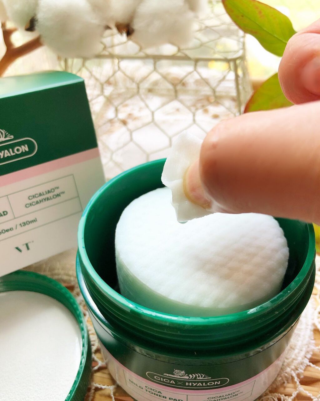 CICA マイルドトナーパッド/VT/トナーパッドを使ったクチコミ(5枚目)