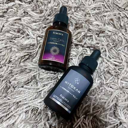 ヒト幹細胞培養エキス原液/fracora/美容液を使ったクチコミ(1枚目)