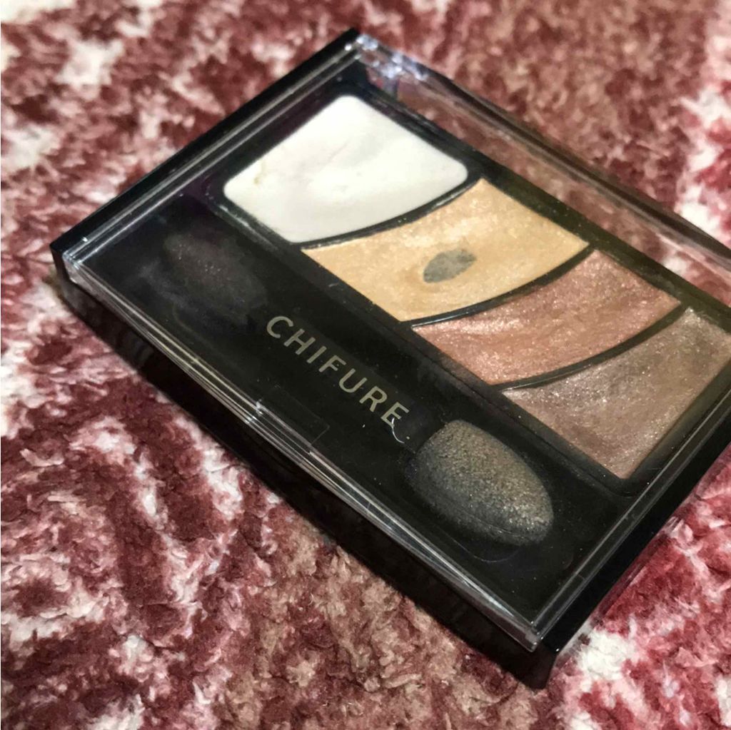 グラデーション アイ カラー(チップ付)/ちふれ/アイシャドウパレットを使ったクチコミ(1枚目)
