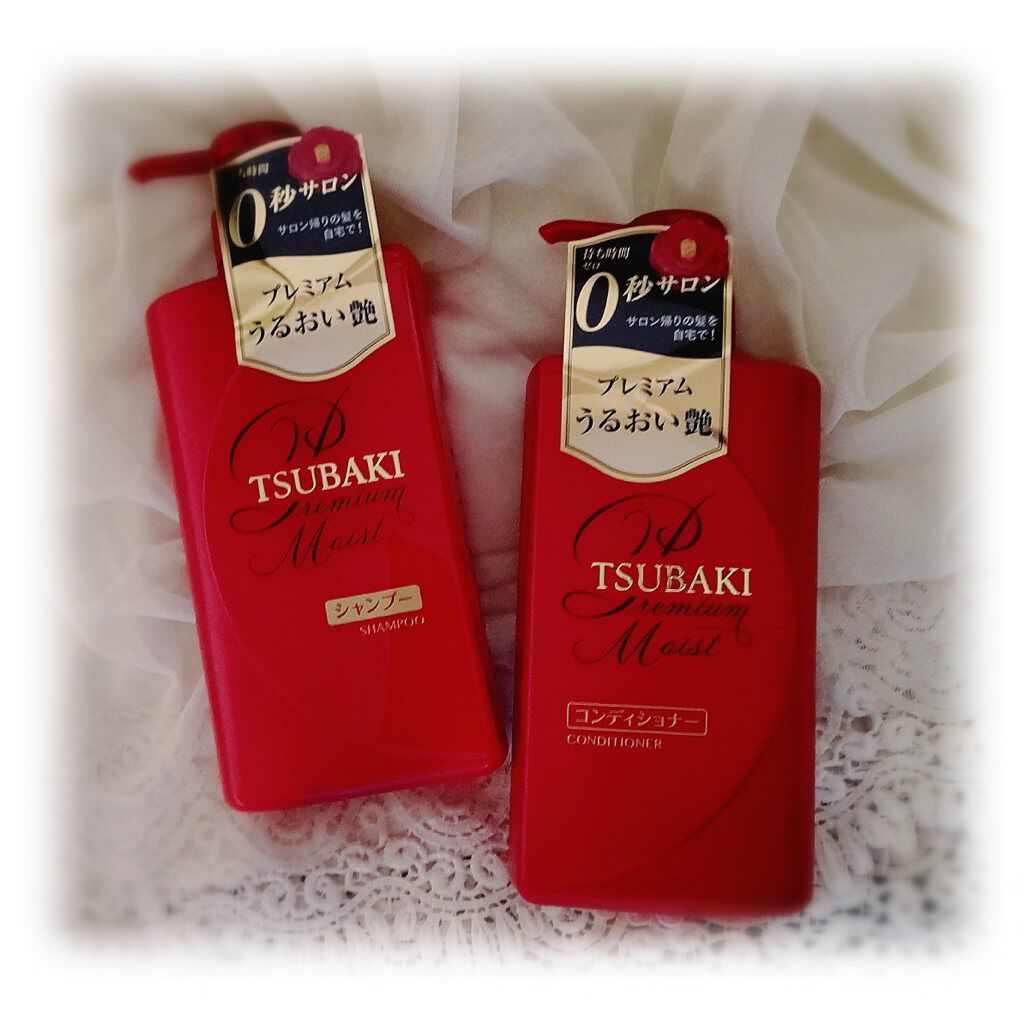 プレミアムモイスト シャンプー／ヘアコンディショナー/TSUBAKI/市販シャンプーを使ったクチコミ（1枚目）