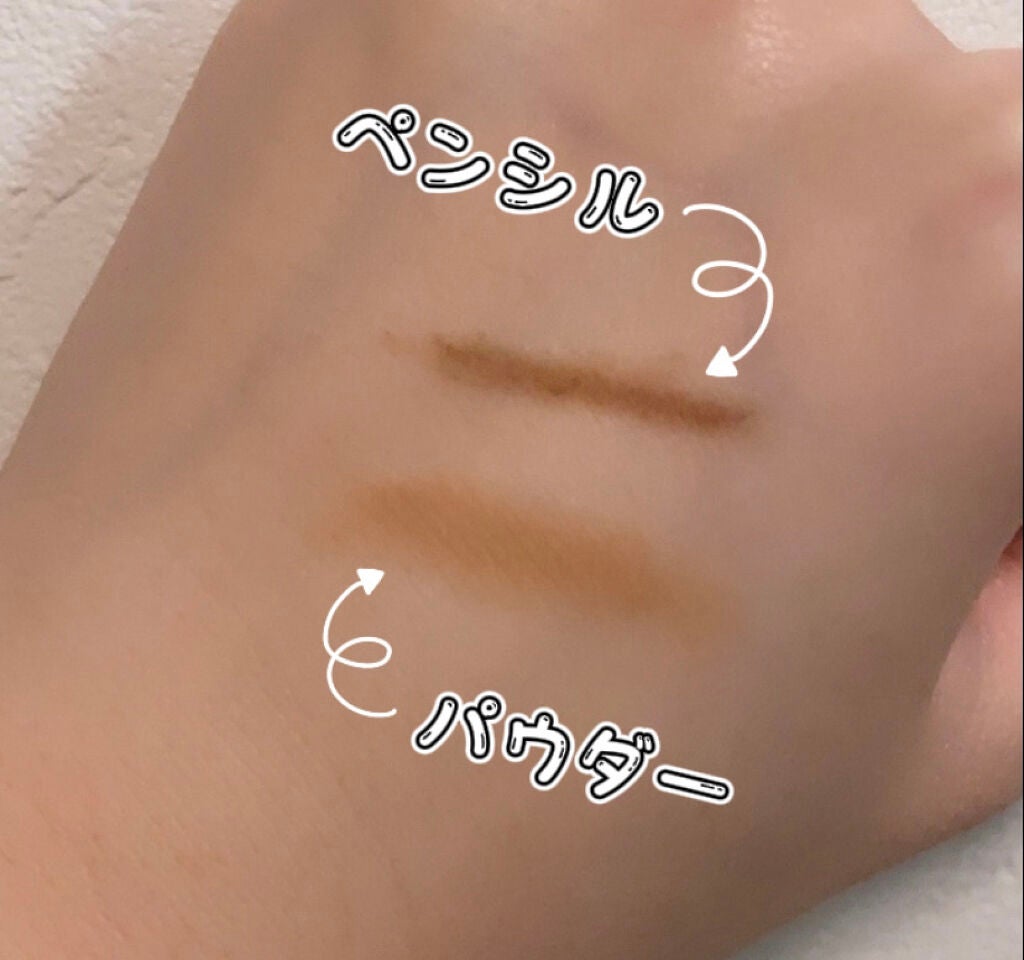UR GLAM 3WAY EYEBROW PENCIL(3WAYアイブロウペンシル)/U R GLAM/アイブロウペンシルを使ったクチコミ(3枚目)