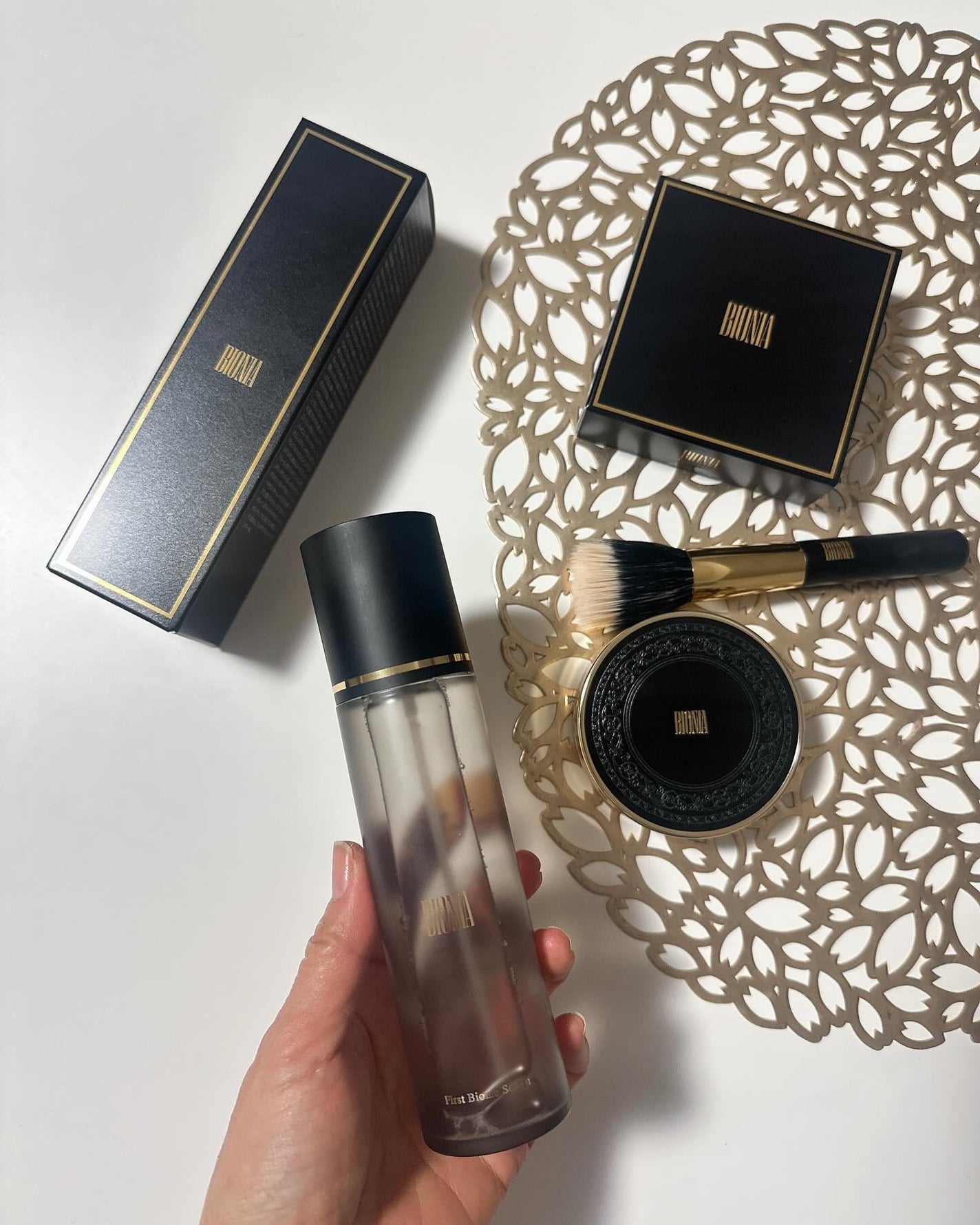 BIONIA ファーストバイオームセラム/コラリッチ/ミスト状化粧水を使ったクチコミ(4枚目)