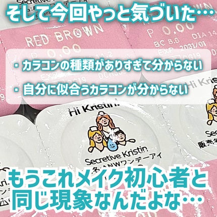 Secretive Kristen 1day/Hapa kristin/ワンデー(1DAY)カラコンを使ったクチコミ(5枚目)