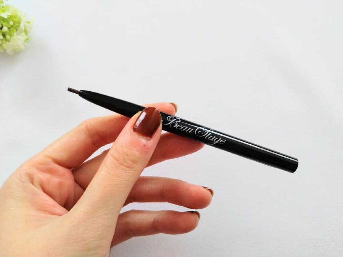 ビューステージ アイブロウペンシル ダークブラウン/ビューステージ コスメティック/アイブロウペンシルを使ったクチコミ（2枚目）