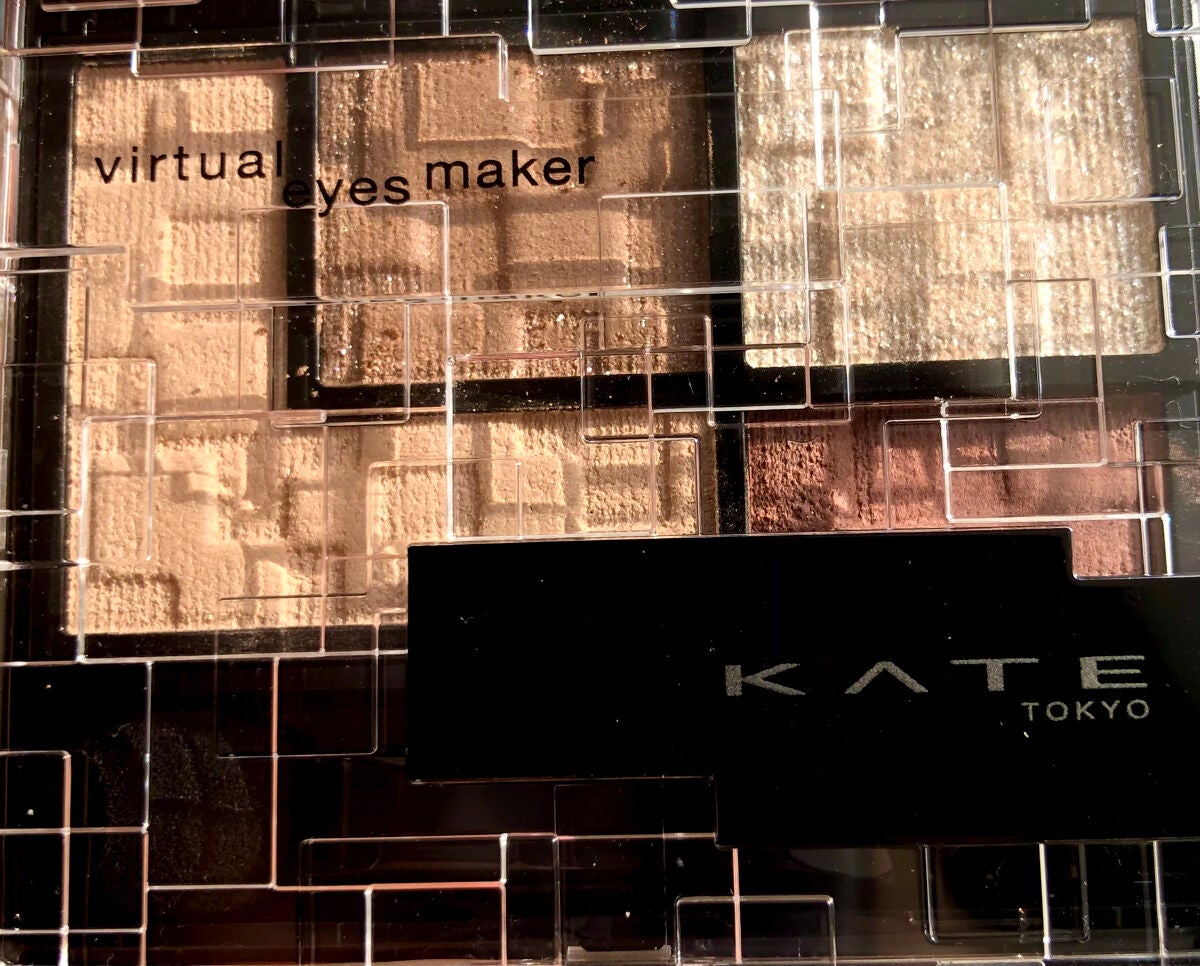 バーチャルアイズメイカー/KATE/アイシャドウパレットを使ったクチコミ(3枚目)