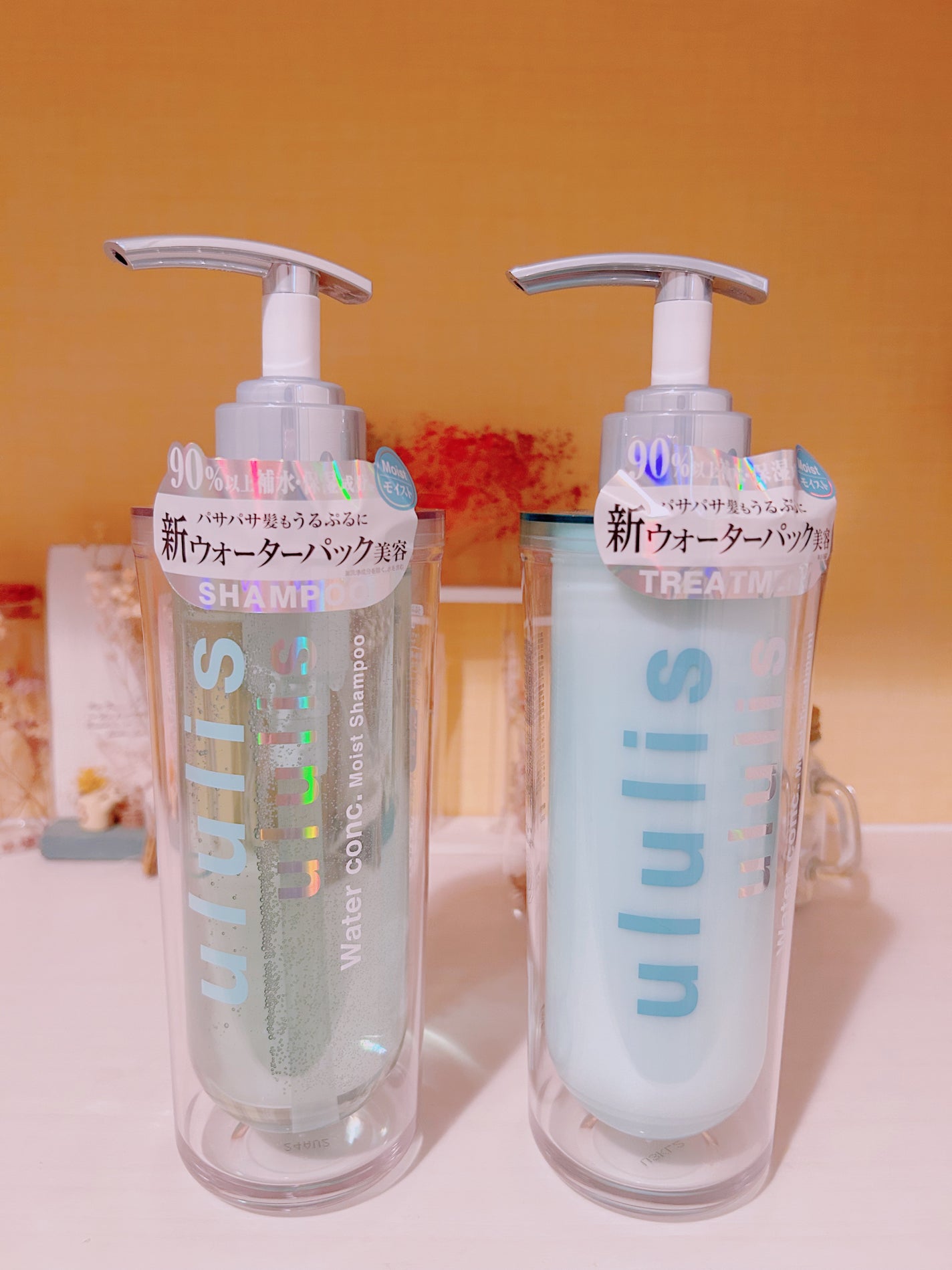 ウォーターコンク モイストシャンプー/ヘアトリートメント/ululis/市販シャンプーを使ったクチコミ(1枚目)