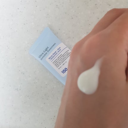ウルトラライト透明UVクリーム/COSRX/日焼け止めクリームを使ったクチコミ(4枚目)