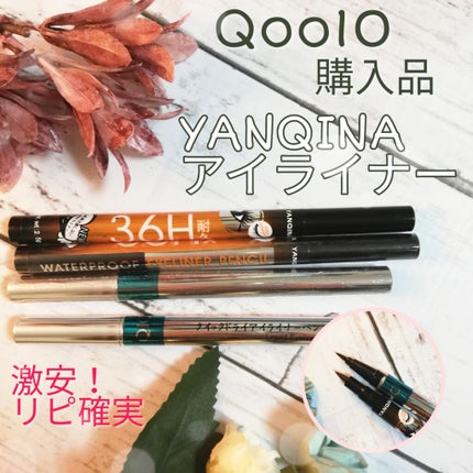 YANQINA リキッドアイライナー/YANQINA/リキッドアイライナーを使ったクチコミ(1枚目)