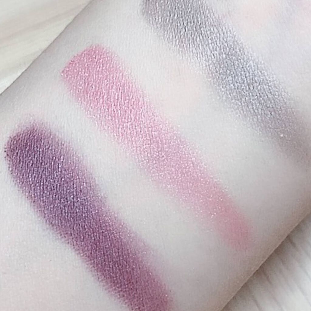 パーツリサイズシャドウ PU-1 グレイッシュパープル/KATE/アイシャドウパレットを使ったクチコミ（2枚目）