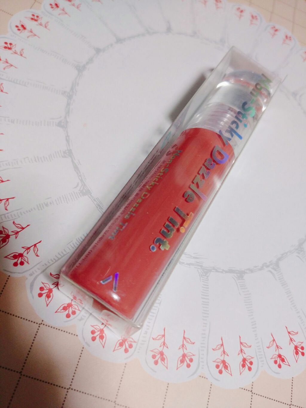 ノンスティッキーダズルティント/unleashia/リップティントを使ったクチコミ(1枚目)