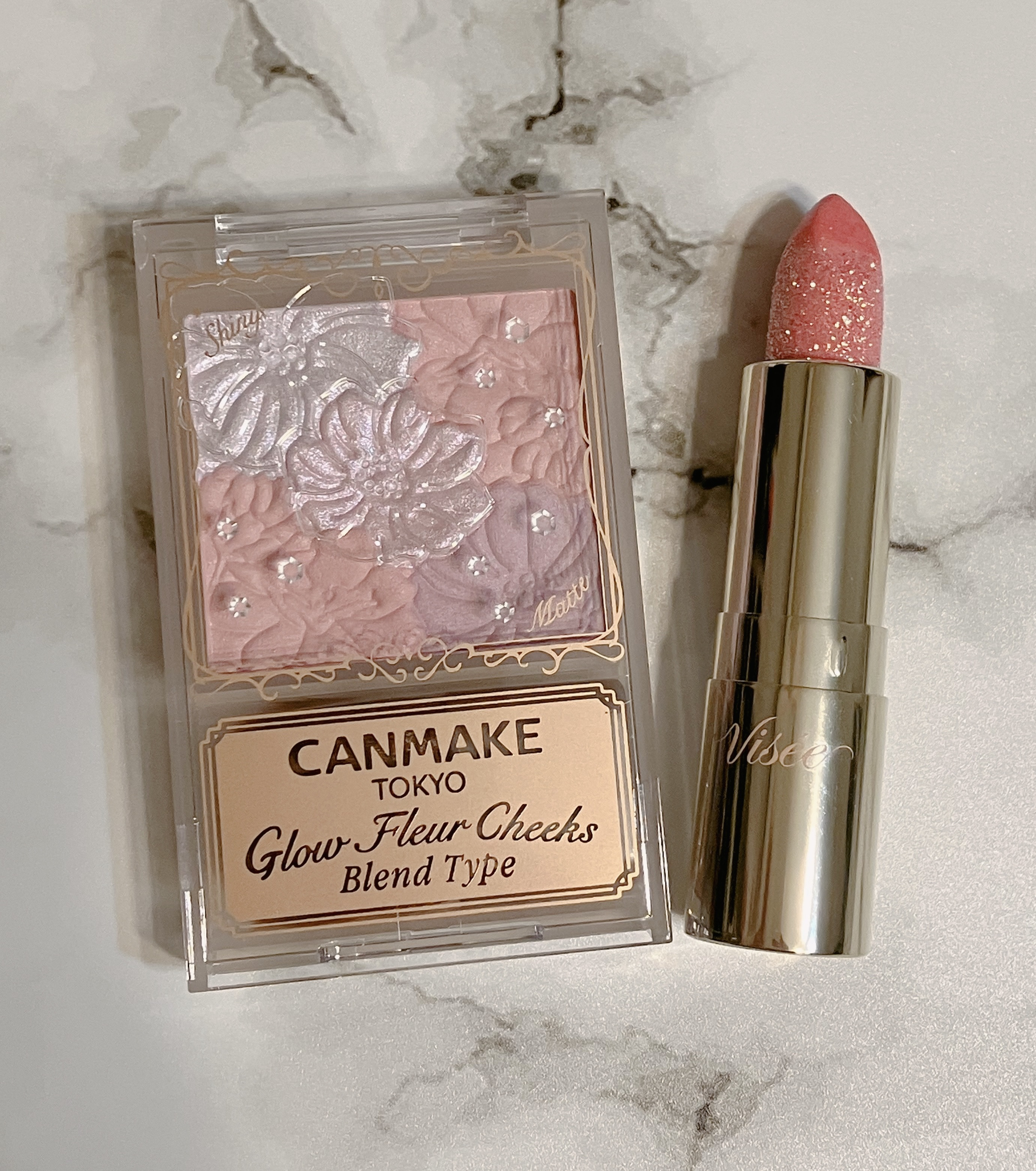 グロウフルールチークス（ブレンドタイプ）/キャンメイク/パウダーチークを使ったクチコミ（1枚目）