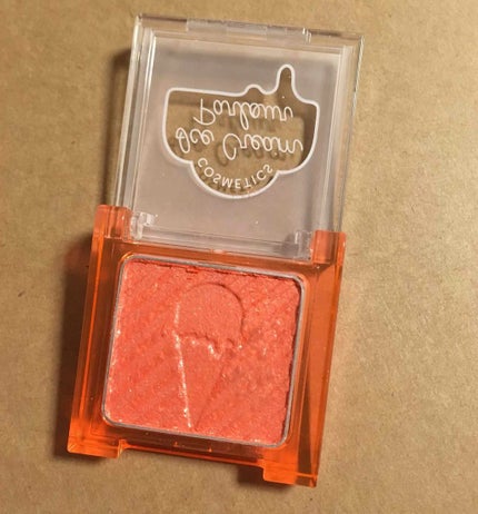 アイシャドウ/アイスクリームパーラー コスメティクス/単色アイシャドウを使ったクチコミ(2枚目)