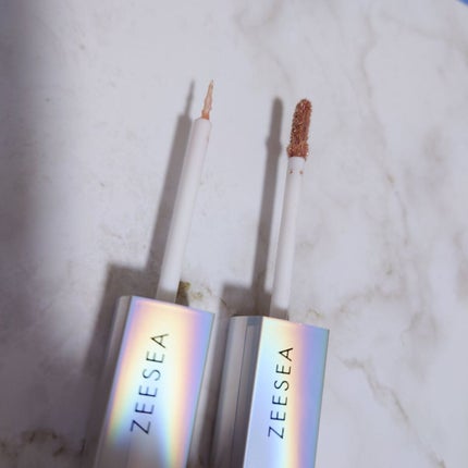 ダイヤモンドシリーズ 星空リキッドアイシャドウ/ZEESEA/リキッドアイシャドウを使ったクチコミ(2枚目)