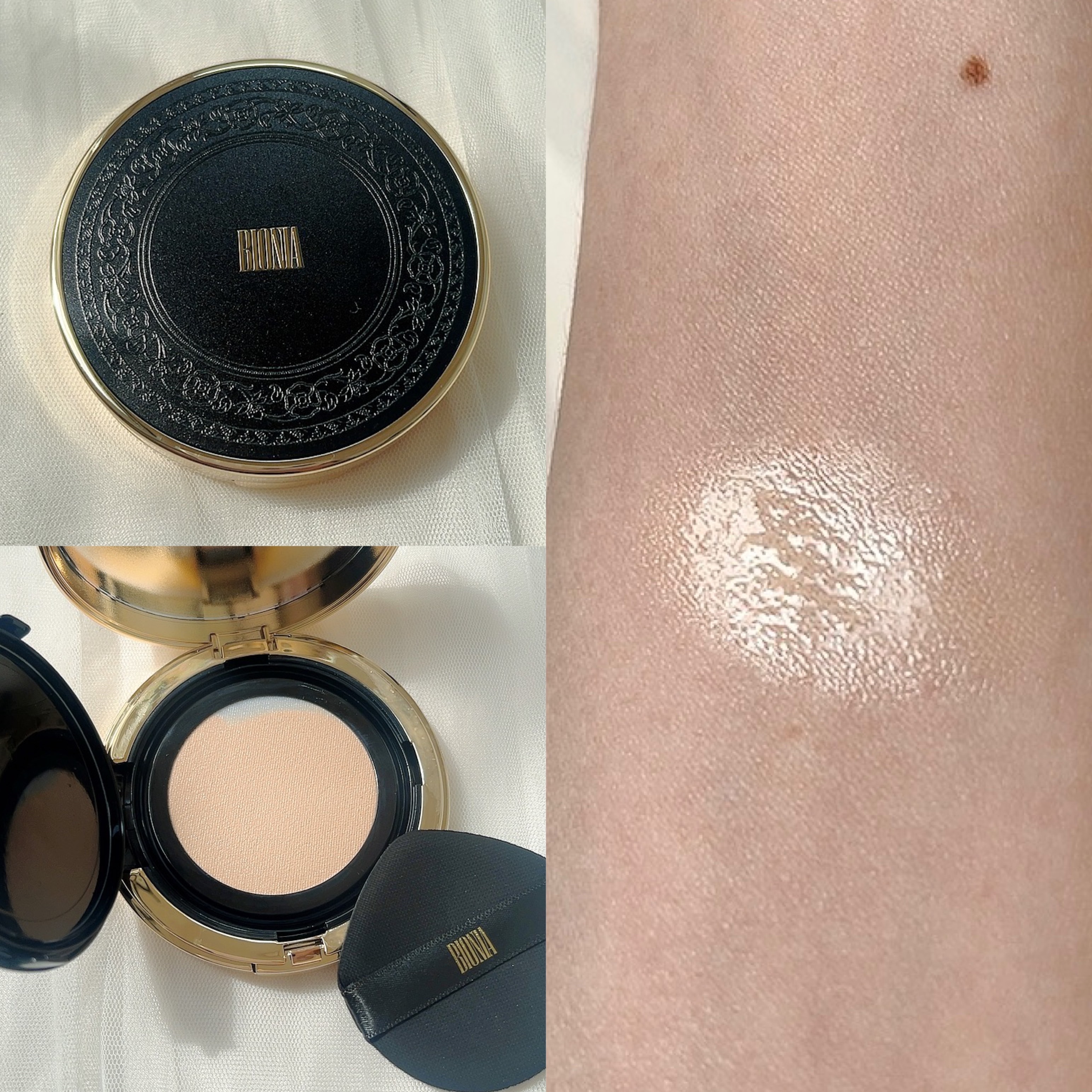 BIONIA エアファンデーションブラシ/コラリッチ/メイクアップキットを使ったクチコミ（2枚目）