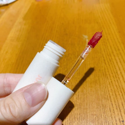 アピュー ジューシーパン スパークリングティント/A’pieu/口紅を使ったクチコミ(2枚目)