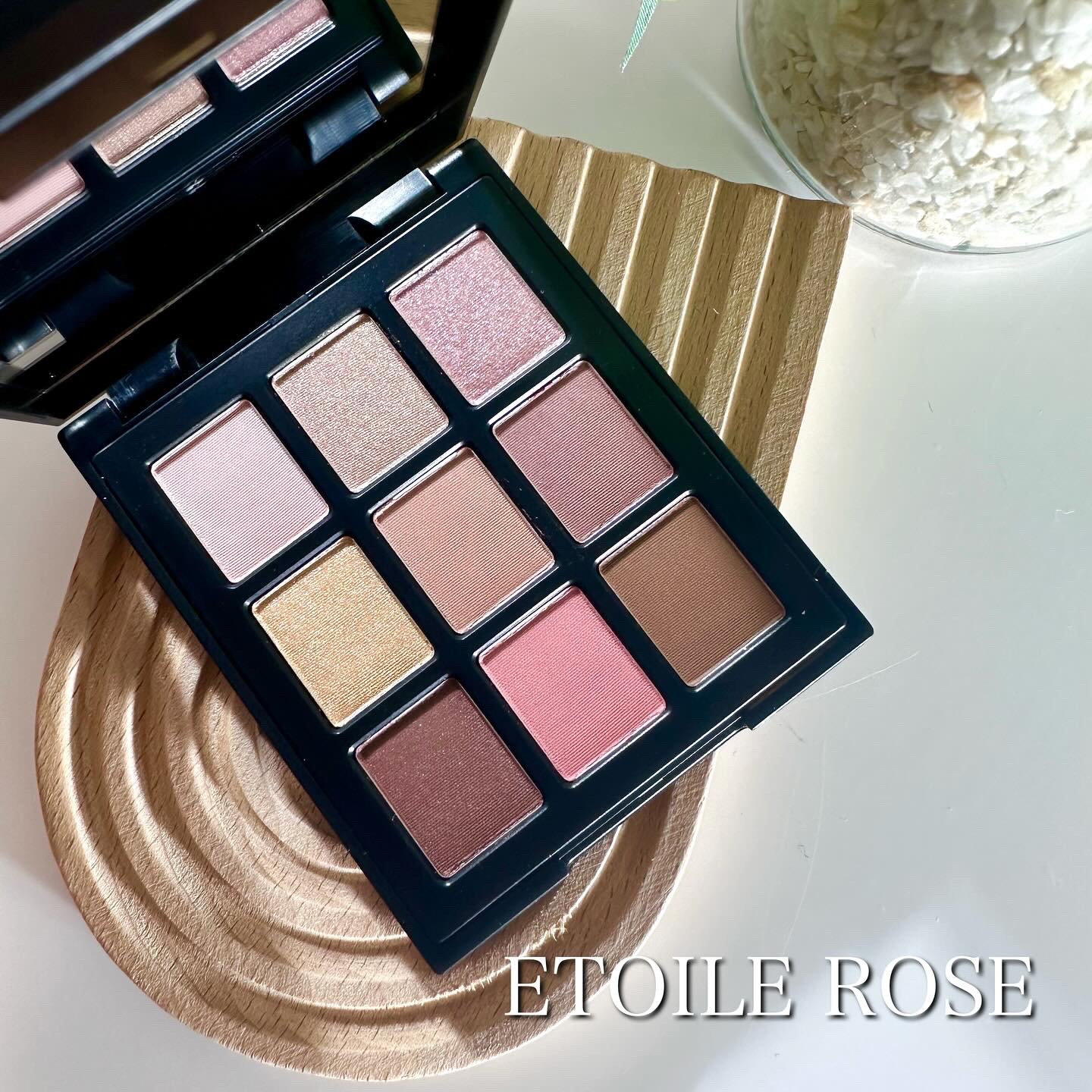 エトワルローズ 9色アイシャドウ/Étoile Rose/アイシャドウパレットを使ったクチコミ（1枚目）