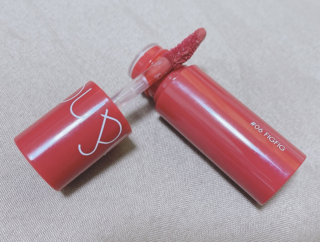 ジューシーラスティングティント/rom&nd/リップティントを使ったクチコミ（2枚目）