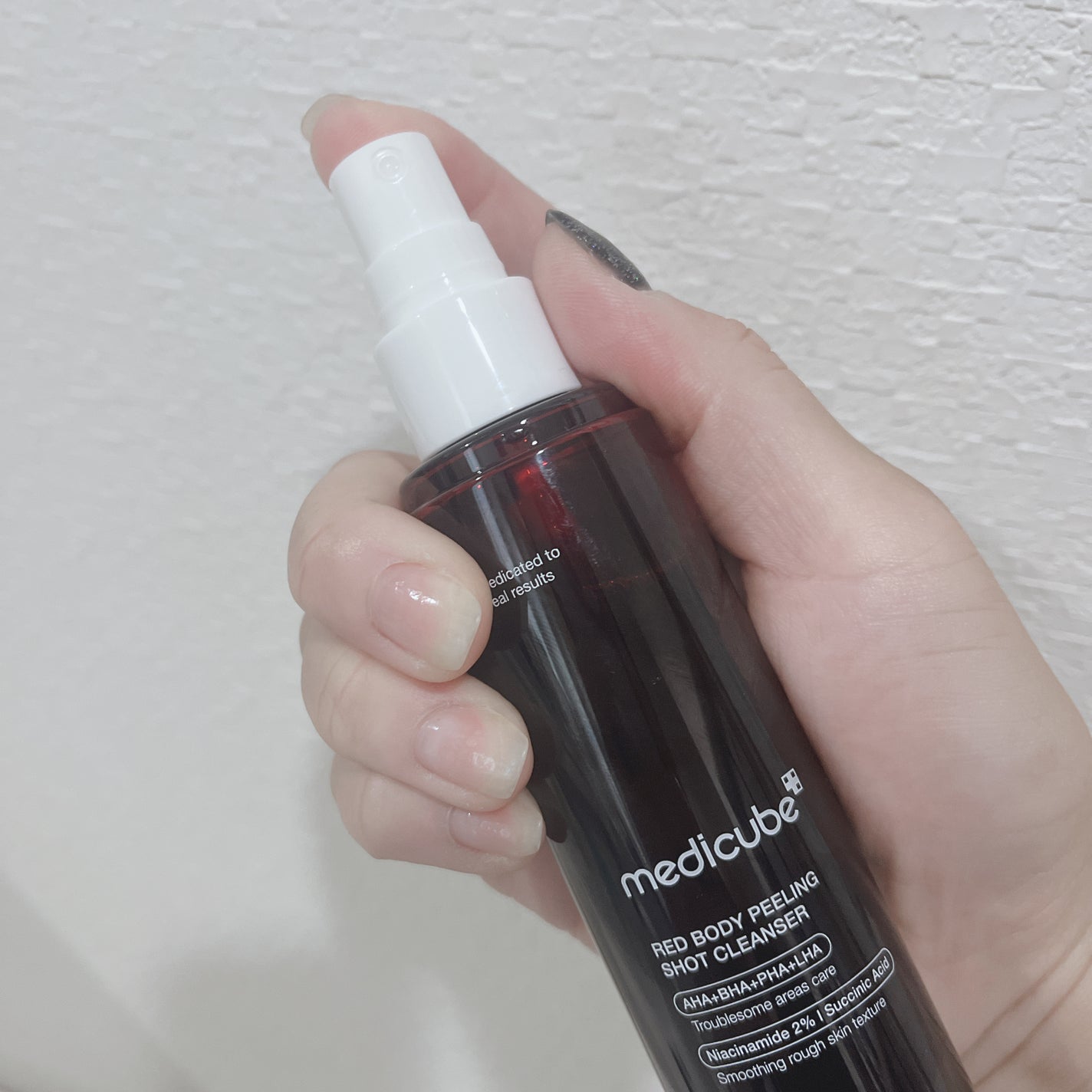 レッドアクネ ボディピーリングショット/MEDICUBE/ピーリングを使ったクチコミ(2枚目)