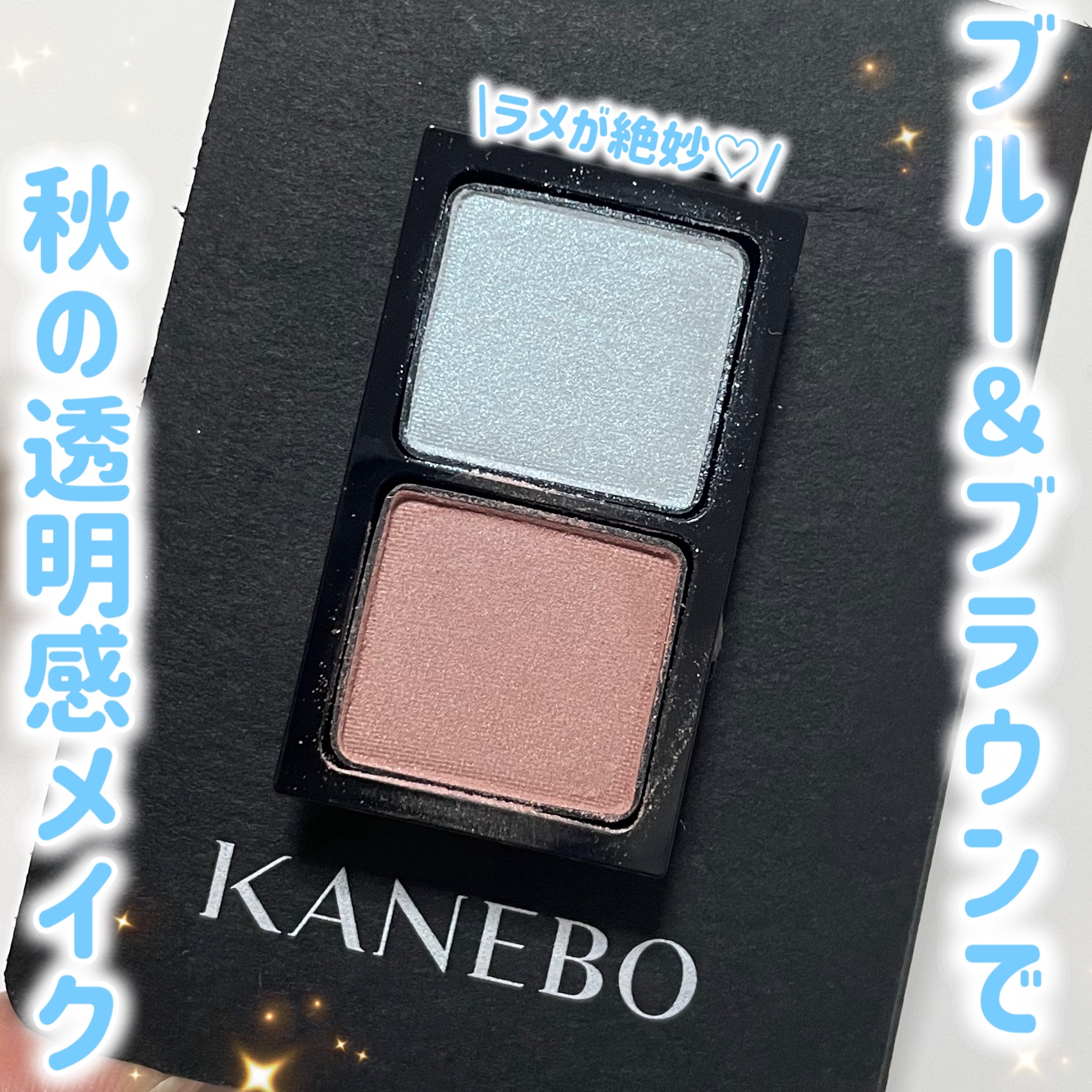 カネボウ アイカラーデュオ 25 Gentle Drizzle/KANEBO/アイシャドウパレットを使ったクチコミ（1枚目）