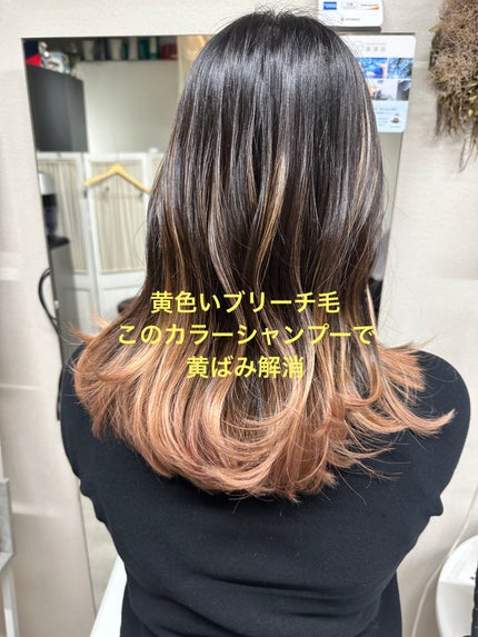 クオルシア カラーシャンプー/クオルシア/市販シャンプーを使ったクチコミ(1枚目)