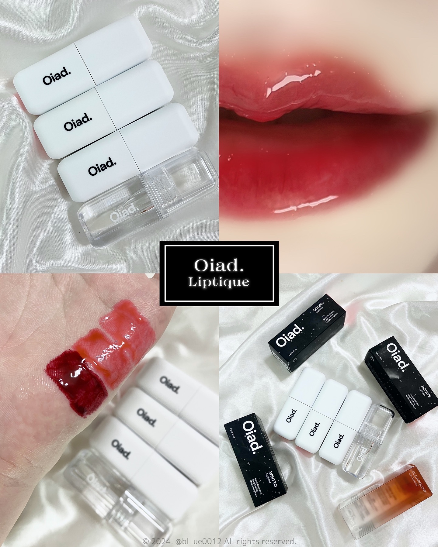 リップティーク/oiad/口紅を使ったクチコミ（1枚目）