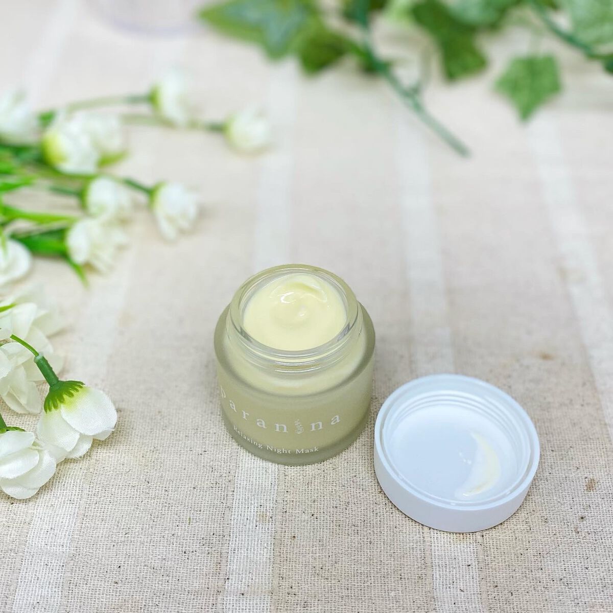 リラクシングナイトマスク/PANANINA/フェイスクリームを使ったクチコミ（2枚目）