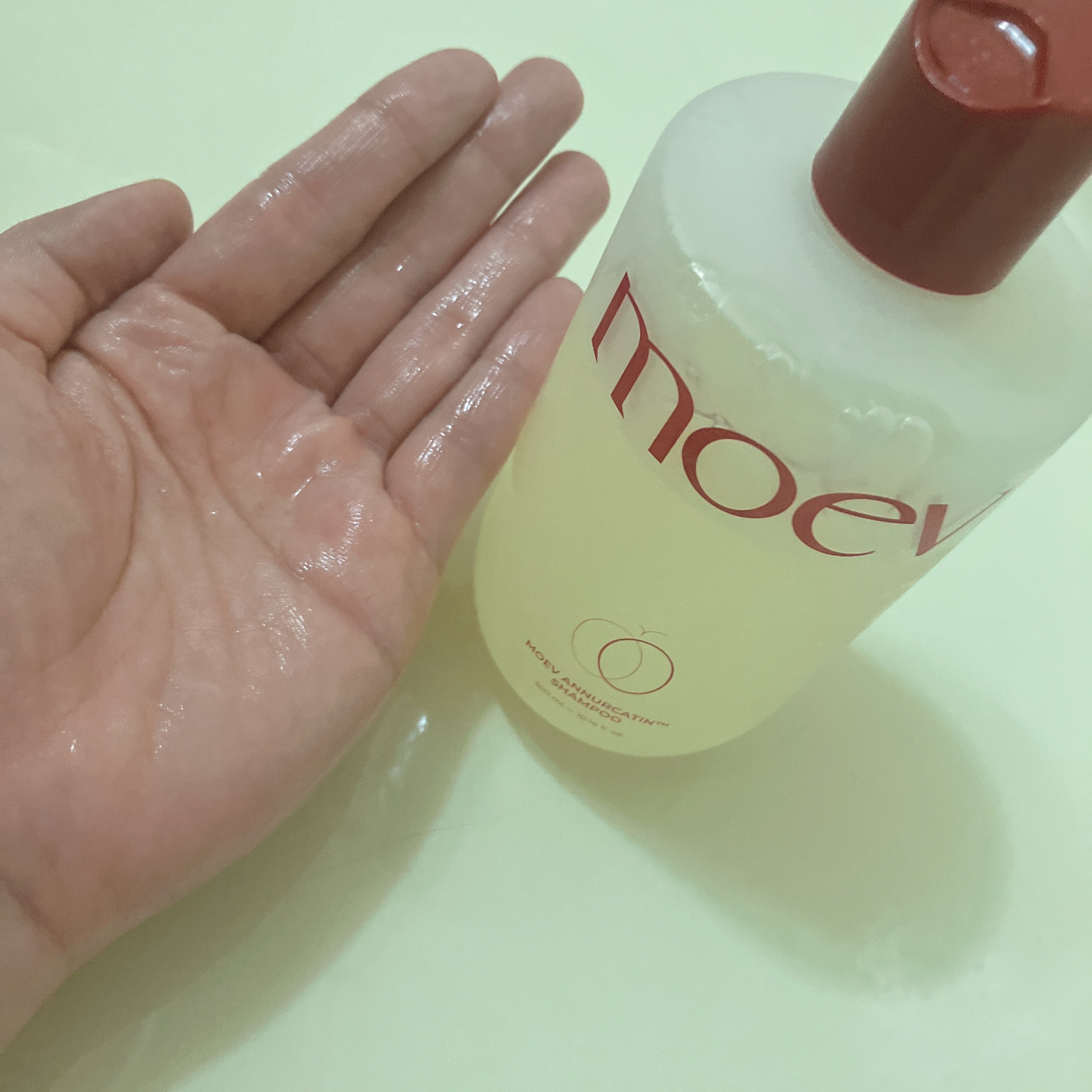 モエブ アヌカチン シャンプー/トリートメント/moev/市販シャンプーを使ったクチコミ（3枚目）