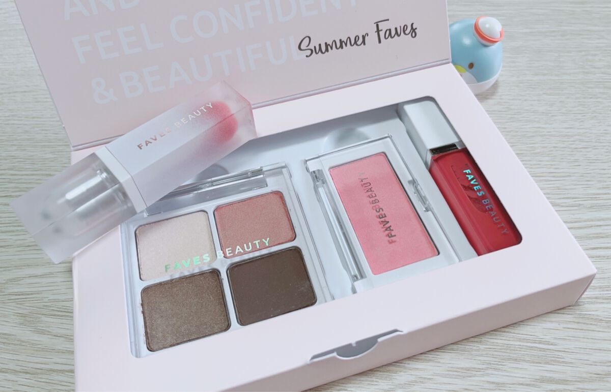フェイブスボックス FAVES BOX SUMMER/FAVES BEAUTY/メイクアップキットを使ったクチコミ（3枚目）
