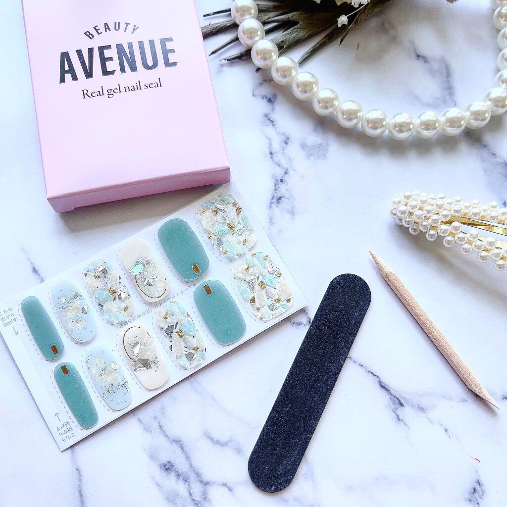 リアルジェルネイルシール/BEAUTY AVENUE/ネイルシールを使ったクチコミ(4枚目)