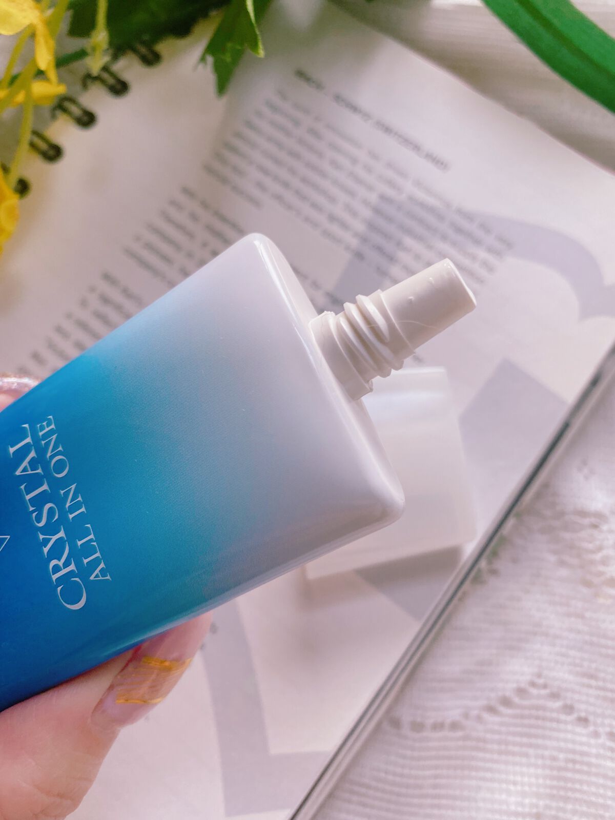 クリスタルオールインワン/Si＋/フェイスクリームを使ったクチコミ（2枚目）