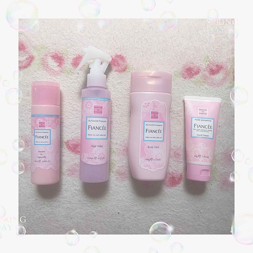 パウダーインアクアジェリー ピュアシャンプーの香り N /フィアンセ/デオドラント・制汗剤を使ったクチコミ（1枚目）