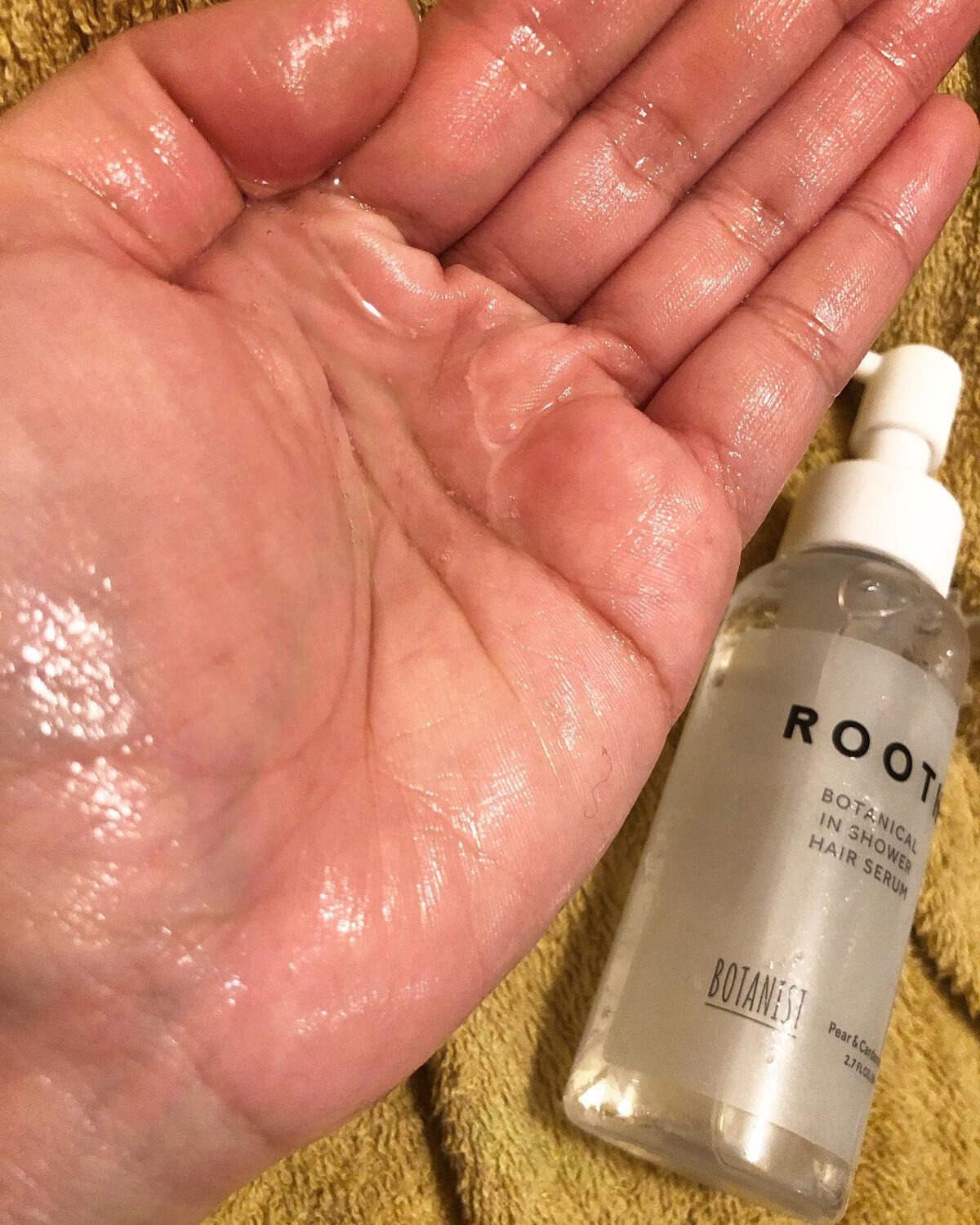 ルース ボタニカルインシャワー ヘアセラム/BOTANIST/洗い流すヘアトリートメントを使ったクチコミ(8枚目)