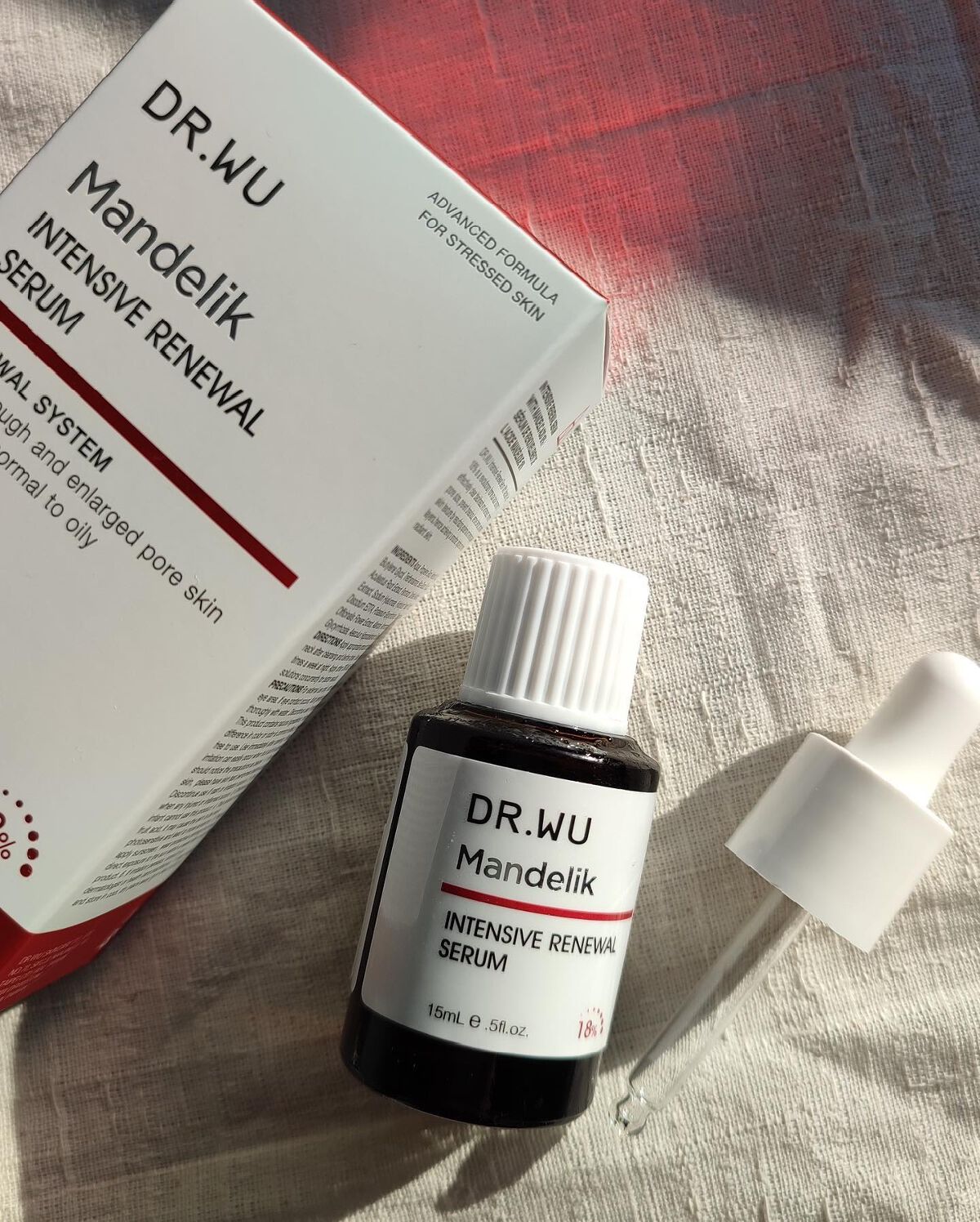 マンデリック インテンシブ 18%セラム 30ml【旧】/DR.WU/美容液を使ったクチコミ（2枚目）