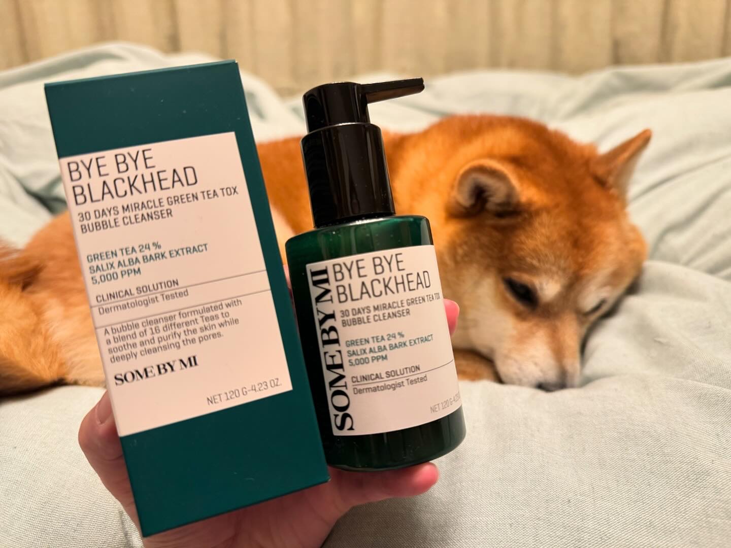 バイバイブラックヘッド グリーンティートックスバブルクレンザー/SOME BY MI/スクラブ・ゴマージュを使ったクチコミ（1枚目）
