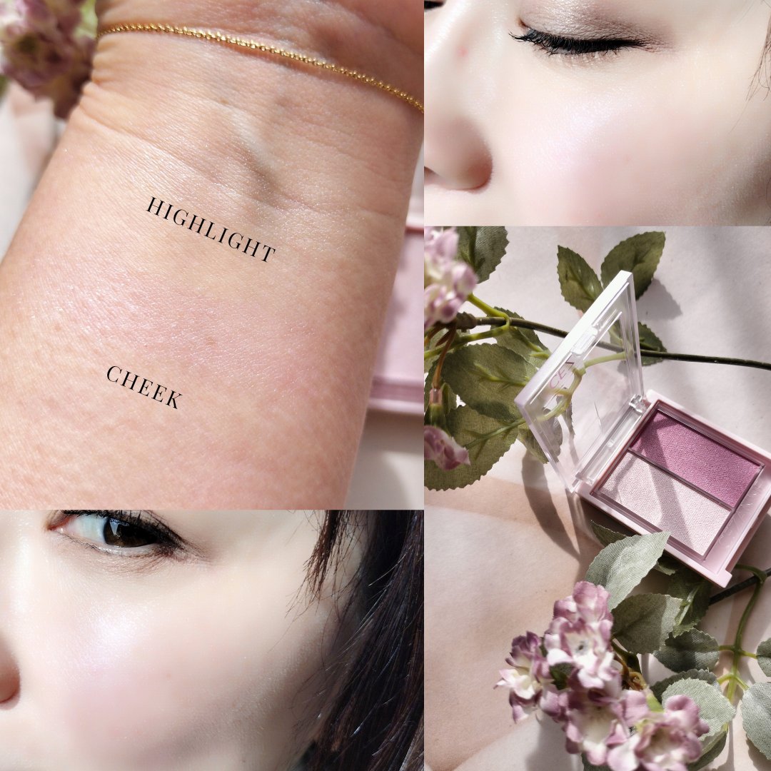 フェイスグロウカラー/CEZANNE/クリームハイライトを使ったクチコミ（2枚目）