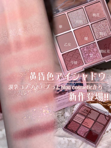 マルチアンダーアイパレット/hina cosmetics/パウダーアイシャドウを使ったクチコミ（1枚目）